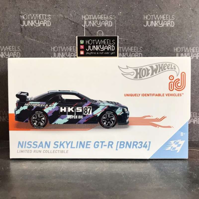 Jual Hot Wheels ID Nissan Skyline GT R BNR HKS HWID HW Speed Graphics