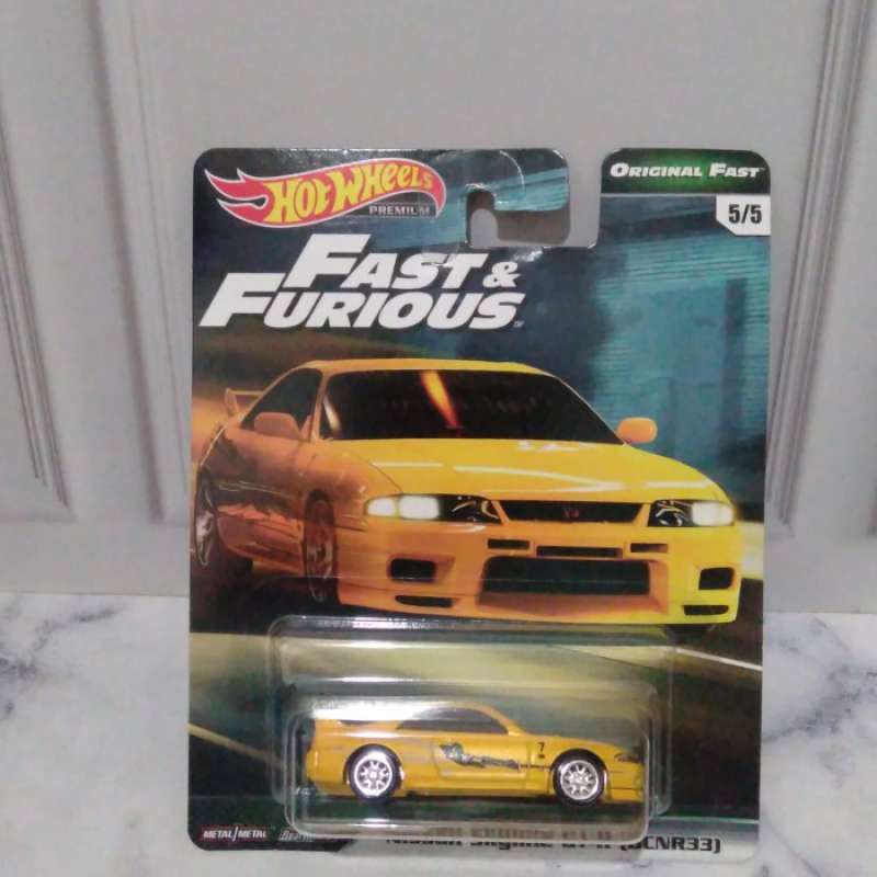 Jual HOTWHEELS HOT WHEELS FNF ORIGINAL FAST NISSAN SKYLINE GT R BCNR33 Di Seller Enzo Store