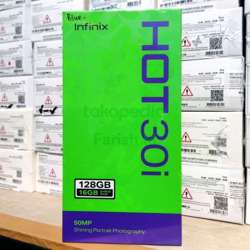Promo Infinix Hot 30i 8 128 GB Garansi Resmi Diskon 33 Di Seller Farwa Store Tugu Selatan