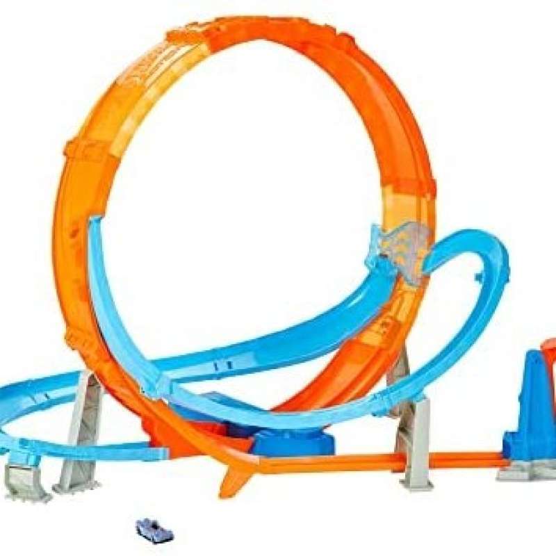 Promo Hot Wheels Massive Loop Mayhem Booster Track Set Ori Mattel Hotwheels Diskon Di Seller