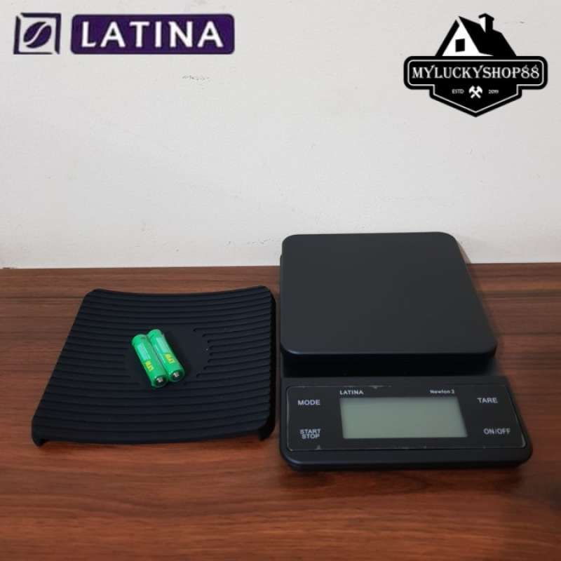 Promo Latina Newton Touch Screen Kg Coffee Scale Battery Timbangan Kopi Diskon Diskon Di