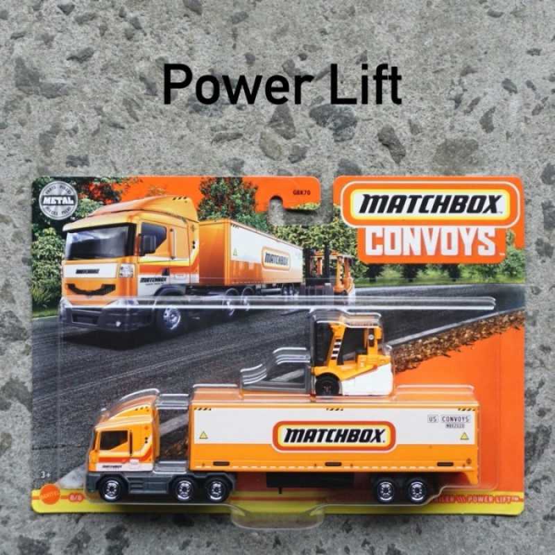 Jual Matchbox Convoy Mbx Cabover Truck Box Trailer Tesla Mustang Hot Wheels Lutofia Di Seller