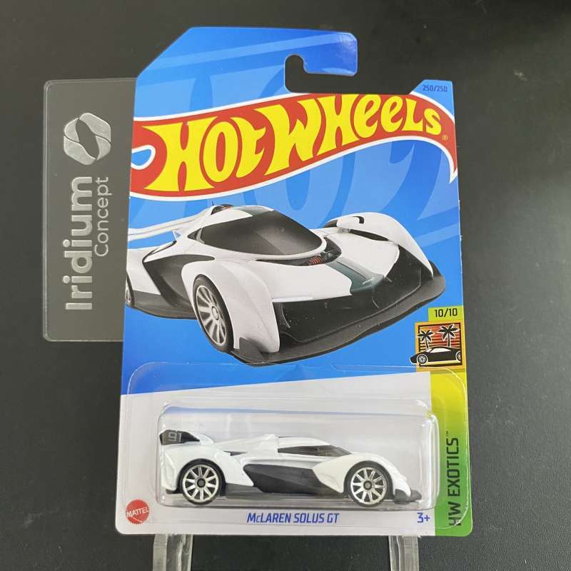 Jual Hot Wheels Mclaren Solus Gt Putih Original Hotwheels Di Seller Iridium Concept Antapani