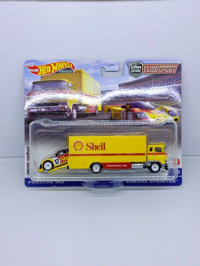 Jual Hotwheels Hot Wheels Team Transport Porsche Sakura Sprinter Shell Di Seller Tesla