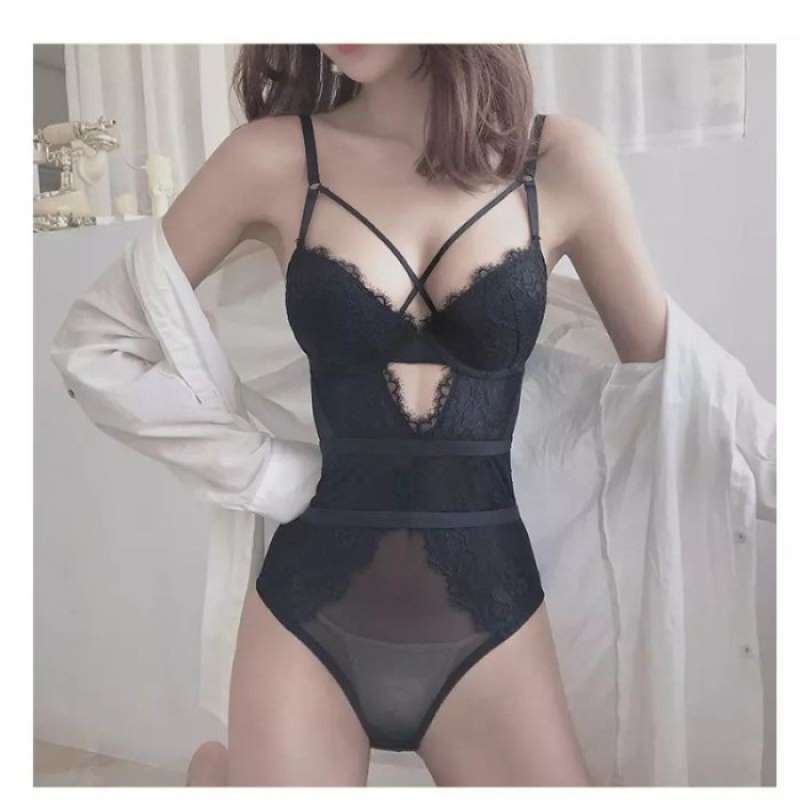 Jual New Bodysuit Bra Set Sexy Lingerie Transparan Hot Dinas Istri Premium Di Seller Sangninja