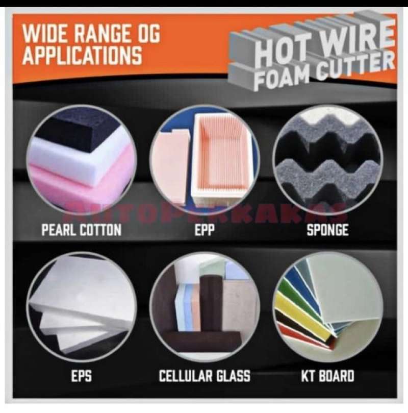 Jual Mesin Alat Potong Sterofoam Hot Wire Foam Cutter Busa Cas Baterai In Di Seller Amd