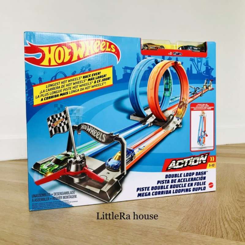 Promo Hot Wheels Double Loop Dash Lintasan Original Hot Wheels Diskon Di Seller Enzo Store