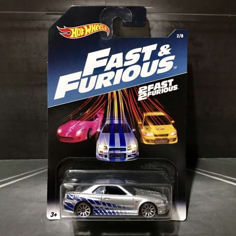 Promo Hot Wheels Fast Furious Nissan Skyline GT R Brian Paul Walker Diskon Di Seller