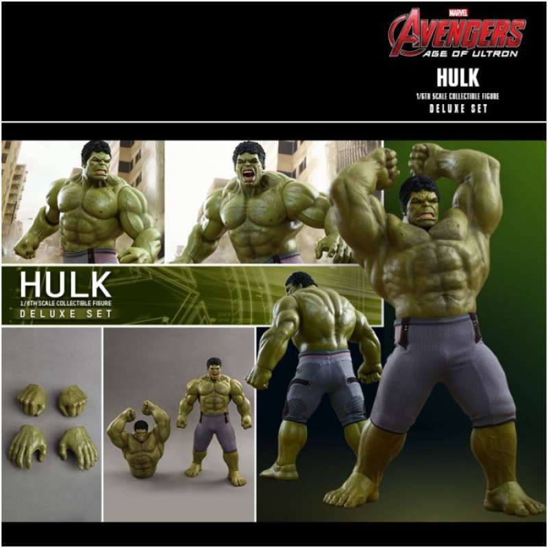 Promo HOT TOYS Hottoys Hulk Deluxe AVENGERS AGE OF ULTRON MMS MMS Diskon Di Seller