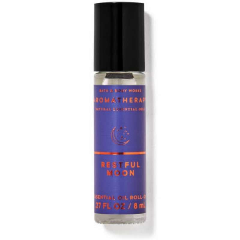 Promo Bath Body Works Bbw Restful Moon Patchuli Essential Oil Roll On