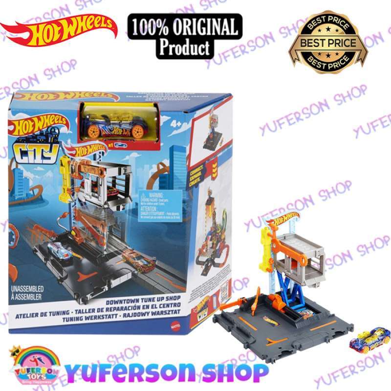 Jual Hot Wheels Hotwheels City Downtown Tune Up Shop New For 2022 Hdr24 Di Seller Sunshop