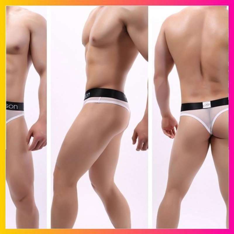 Jual Celana Dalam Pria Bikini Thong Transparan Warna Brave Person Di