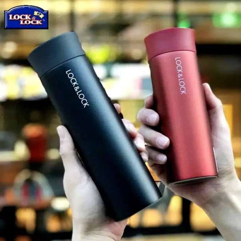 Promo Lock N Lock Tumbler Termos Hot Cool Tahan Jam Botol Minum Ml Diskon Di