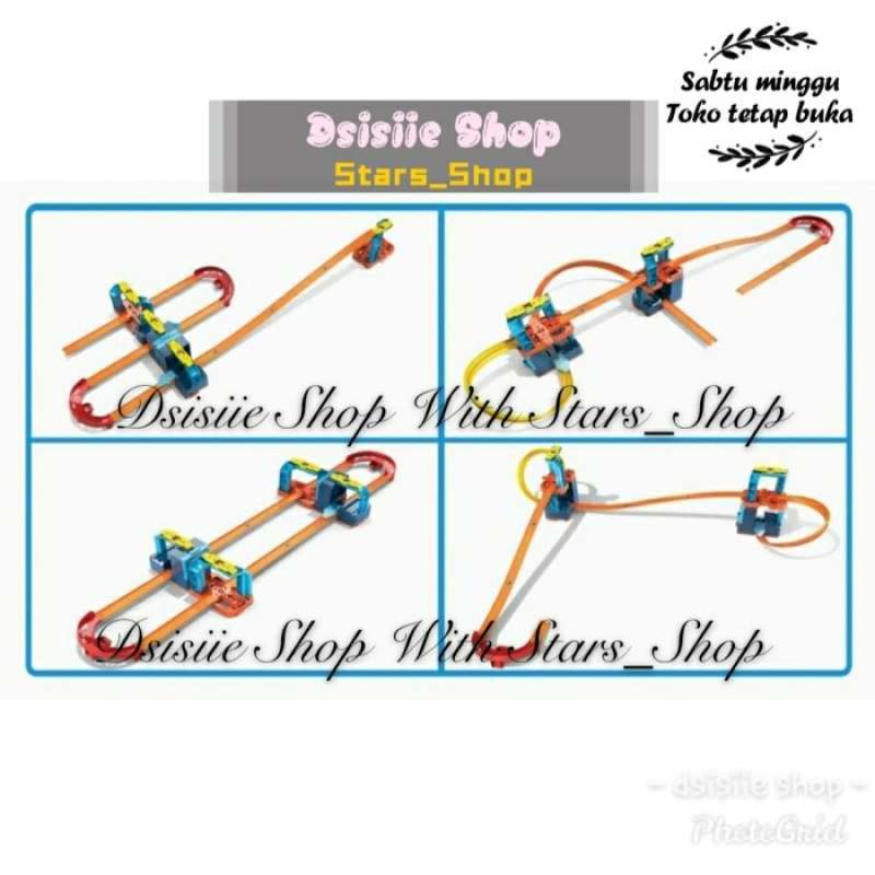 Promo Hot Wheels Track Builder Unlimited Ultra Stackable Booster Kit Motoriz Diskon Di