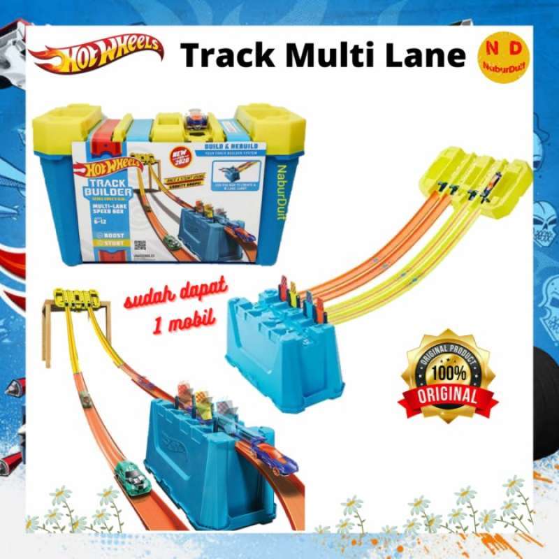 Promo Hot Wheels Track Builder Unlimited Multi Lane Speed Box Hotwheels Diskon Di Seller