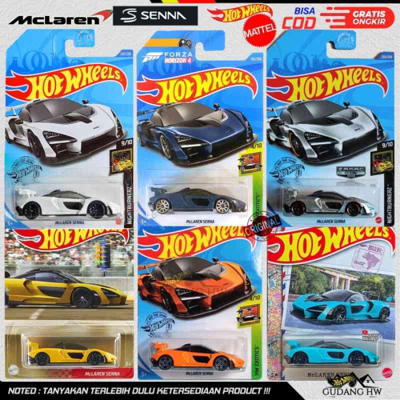 Promo Hot Wheels Mclaren Senna Easy Pack Abu Abu Diskon Di Seller Lutofia Meruya Utara