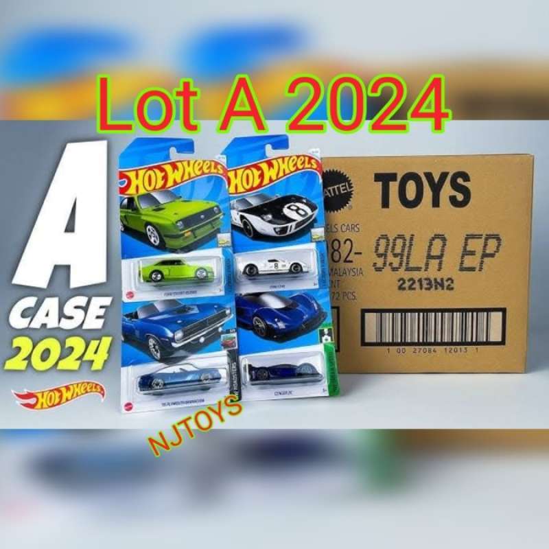 Promo HOT WHEELS BASIC LOT A B C D E F G H 2024 SEGEL Lot A 2024 Diskon 50 Di Seller