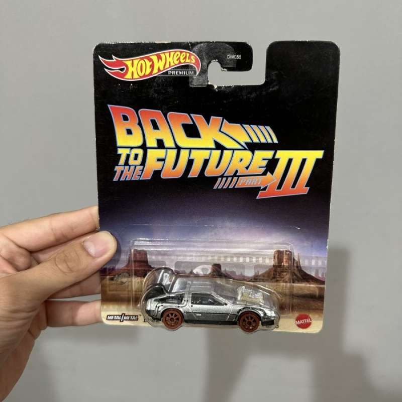 Promo HOT WHEELS PREMIUM BACK TO THE FUTURE TIME MACHINE 1955 HOTWHEELS Diskon 50 Di Seller
