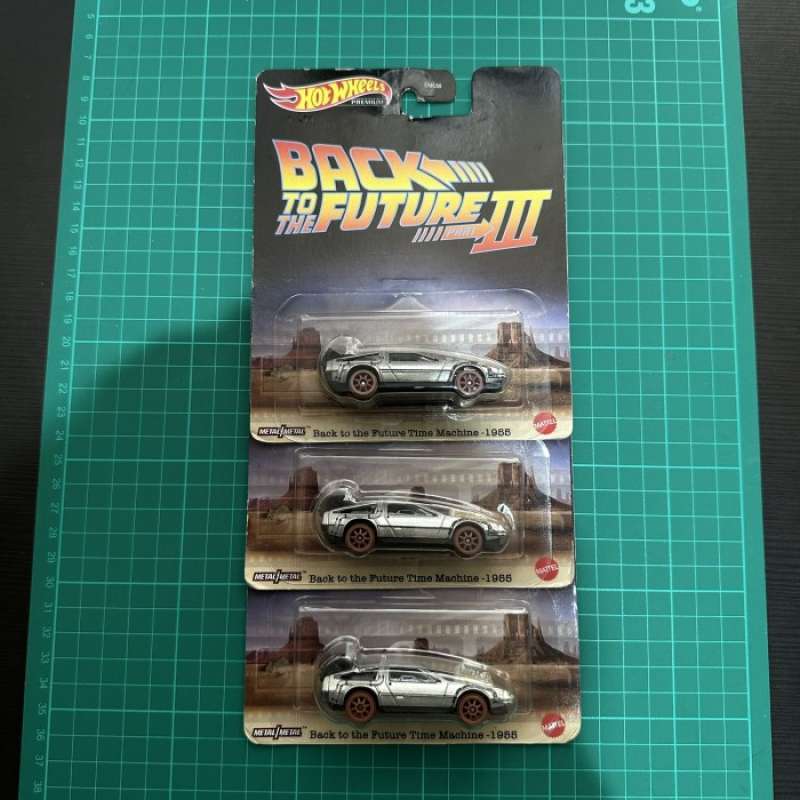 Promo HOT WHEELS PREMIUM BACK TO THE FUTURE TIME MACHINE 1955 HOTWHEELS Diskon 50 Di Seller