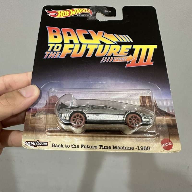 Promo HOT WHEELS PREMIUM BACK TO THE FUTURE TIME MACHINE 1955 HOTWHEELS Diskon 50 Di Seller