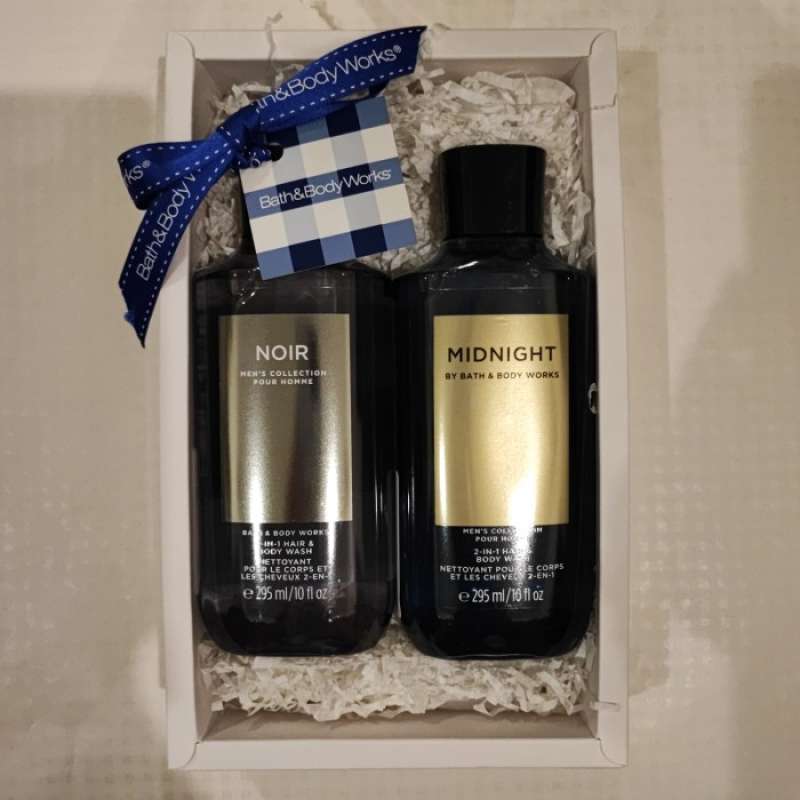 Promo Bath Body Works Bbw Paket Giftset Body Wash For Men Diskon 23 Di