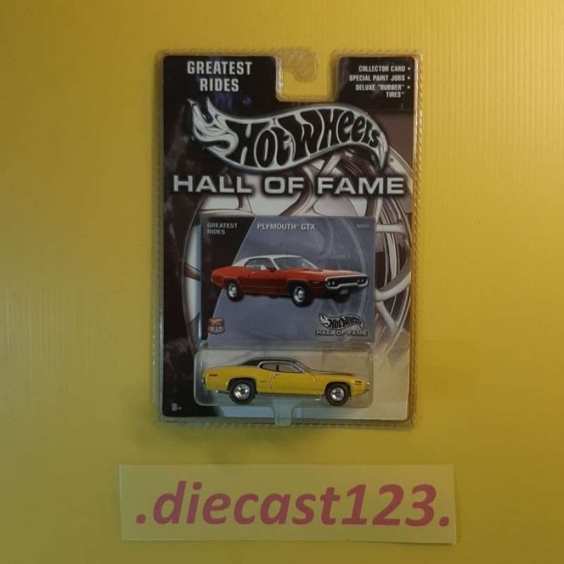 Promo Hot Wheels PLYMOUTH GTX Hotwheels Hall Of Fame HW GREATEST RIDES Diskon Di Seller