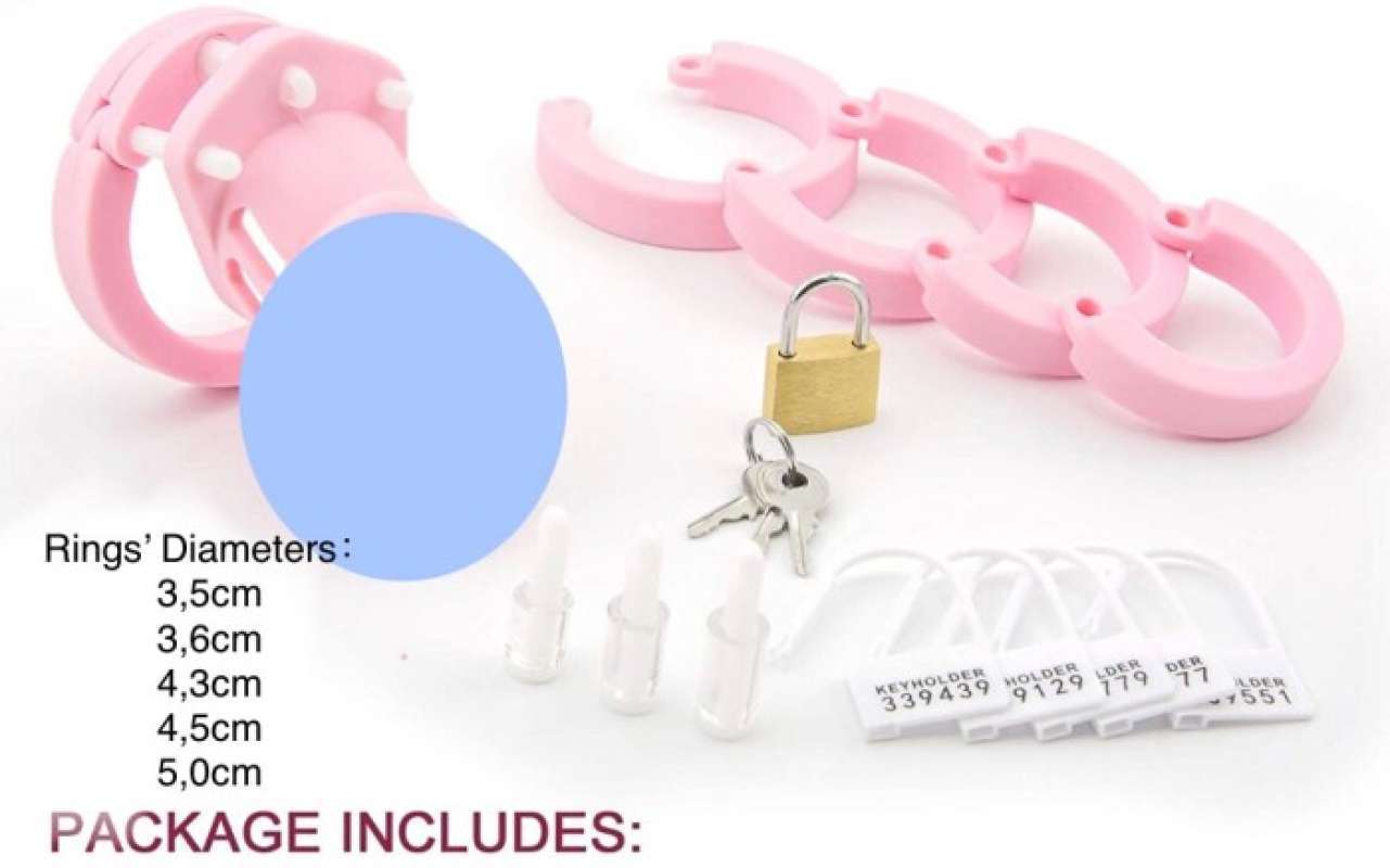 Promo Advanced Silicone Chastity Cage Alat Bantu Pemuas Sex Toys Pria Wanita Diskon Di