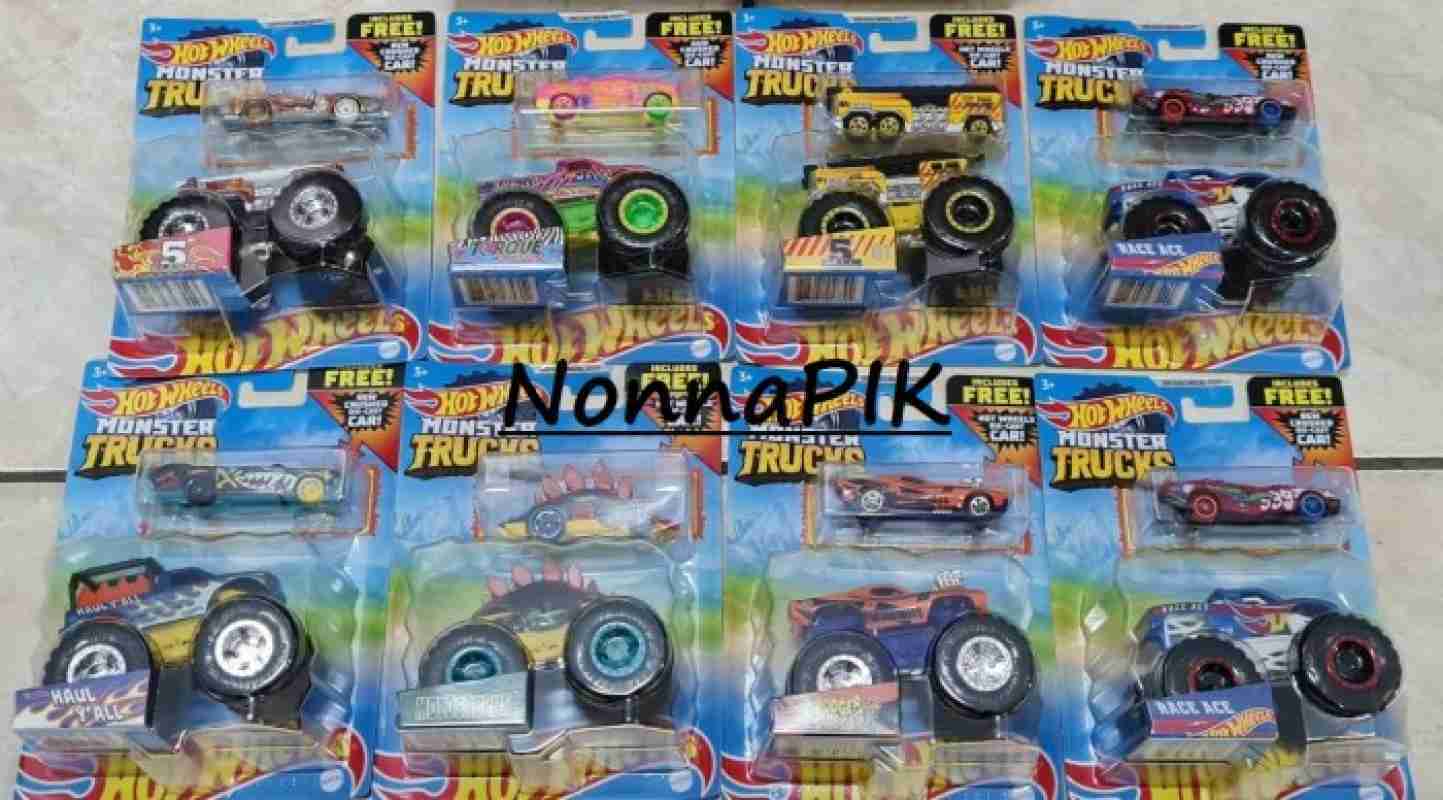 Promo MATTEL MONSTER JAM TRUCKS HOT WHEELS BASIC HOT ITEMS 2021 LUTOFIA HaulyAll Diskon