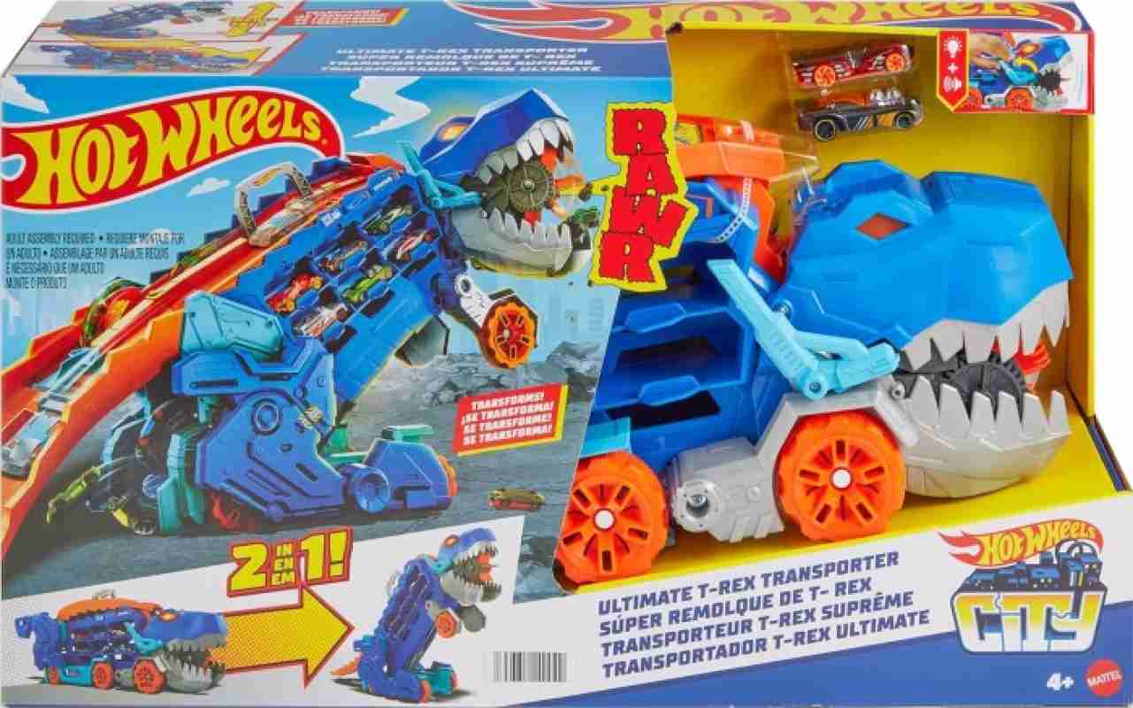 Promo HOT WHEELS CITY ULTIMATE HAULER T REX TRANSPORTER PLAYSET HNG50 LUTOFIA Diskon 50 Di