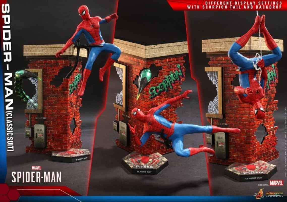 Promo Hot Toys Vgm Spider Man Classic Suit Version Spiderman Diskon Di Seller Qairina