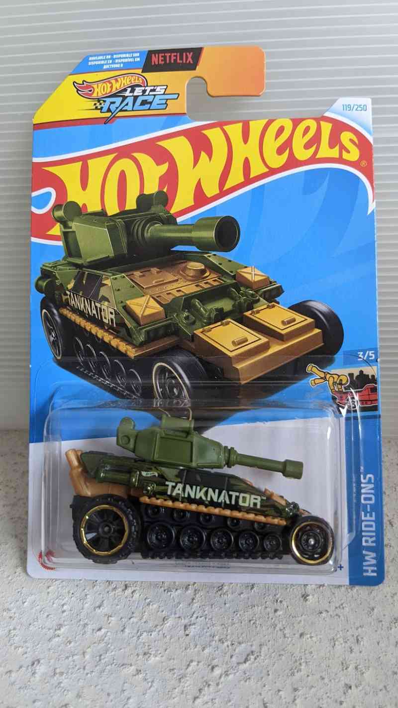 Jual Hot Wheels Tank Perang Tanknator Hijau Army Lot E Hw Ride Ons Di Seller Kutakkutik