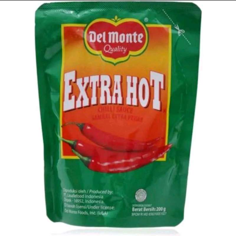 Jual Saus Chili Delmonte Extra Hot 200gr Di Seller Gozzen Frozen Food Tajur Halang Kab Bogor