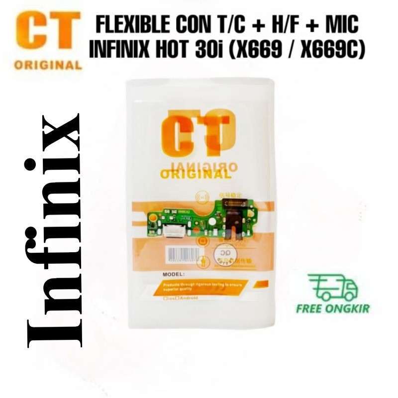 Promo PAPAN CAS FLEXIBEL KONEKTOR CAS INFINIX HOT 30i PLUS IC ORIGINAL Diskon 40 Di