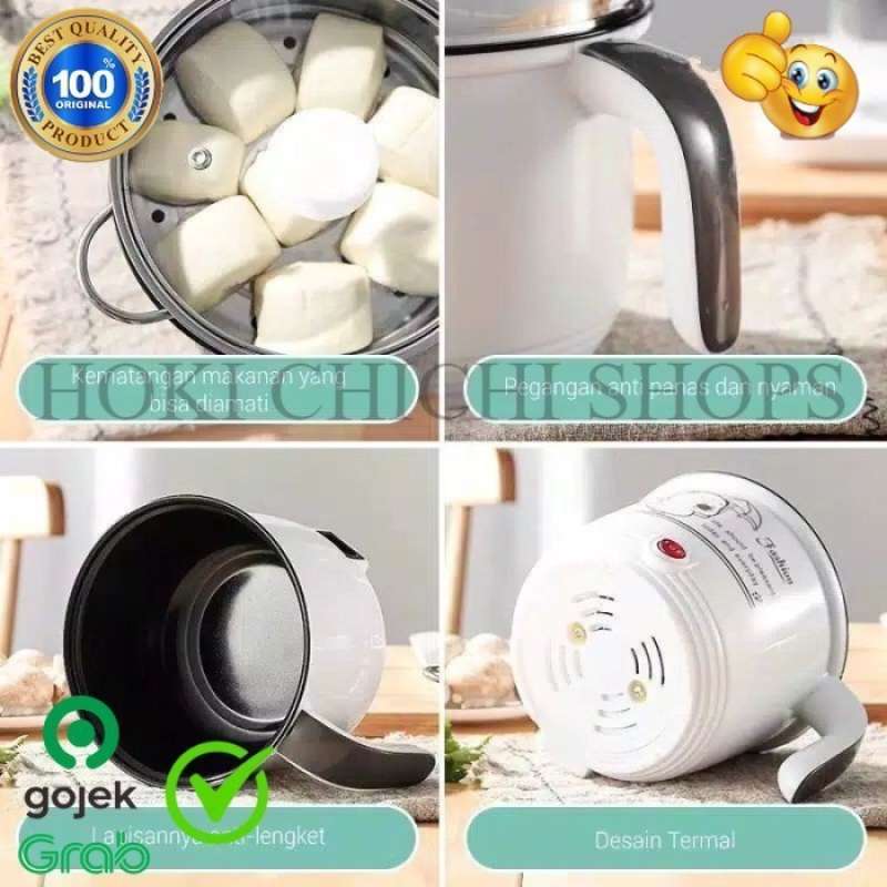 Promo Hot Pots Electric Fast Cooker 4 In 1 Panci Listrik Multifungsi Cc Diskon 37 Di Seller