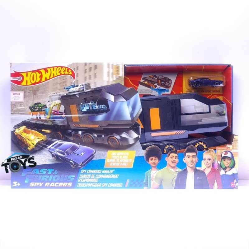 Jual Hot Wheels Fast Furious Spy Command Hauler Playset Transporter Di Seller Velvet Store