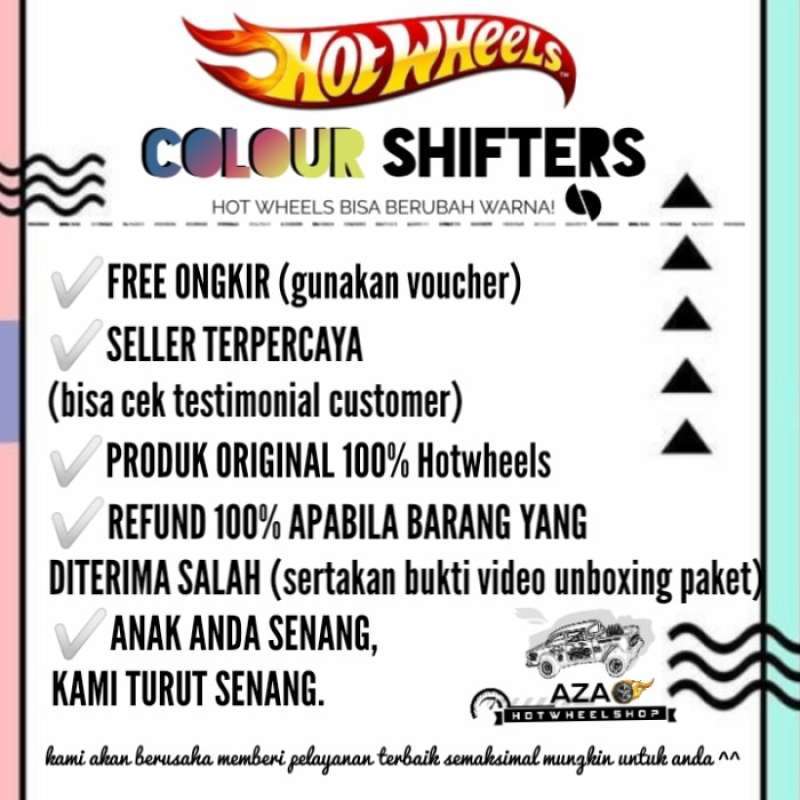 Jual Hot Wheels Colour Shifters Hw Hotwheels Berubah Warna Mobil Mobilan Audacious Di Seller