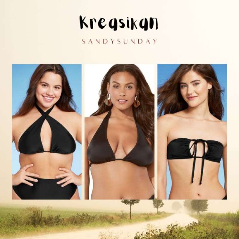 Promo Bikini Pantai Xl Kai Bikini Tali Set Jumbo Bikini Tali Lebar Plus