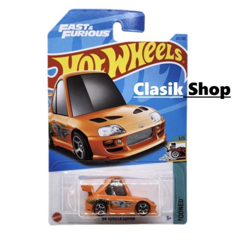 Promo HOT WHEELS TOYOTA SUPRA TOONED HOTWHEELS Orange Diskon Di Seller Lutofia Meruya