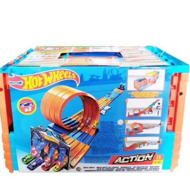 Jual Hot Wheels Track Race Crate Lane Jalur Balap Original Di Seller Velvet Store Cengkareng