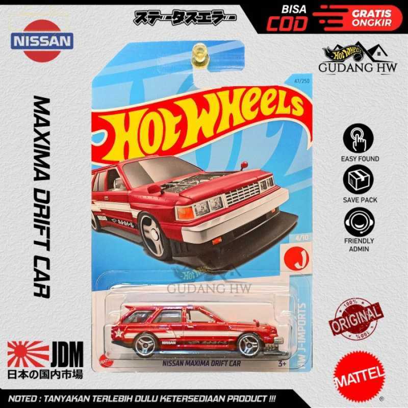 Promo HOT WHEELS JDM PACK MOBIL JEPANG NISSAN MAXIMA Diskon 50 Di Seller Lutofia Meruya