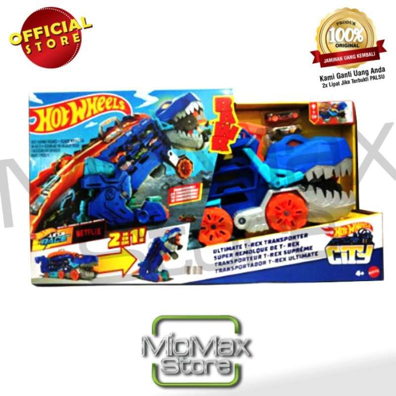 Jual Hot Wheels Hotwheels City Ultimate T Rex Trex Transporter Hauler Hng50 Di Seller Velvet