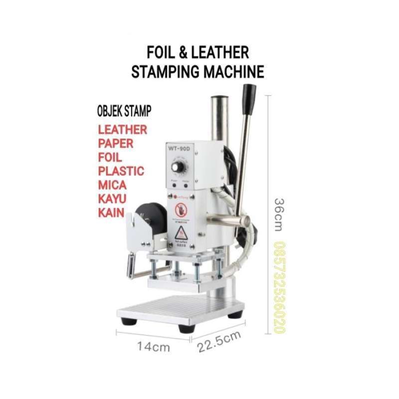 Jual Mesin Emboss Foil Leather Hot Stamping Di Seller Rumix Cengkareng Timur Kota Jakarta