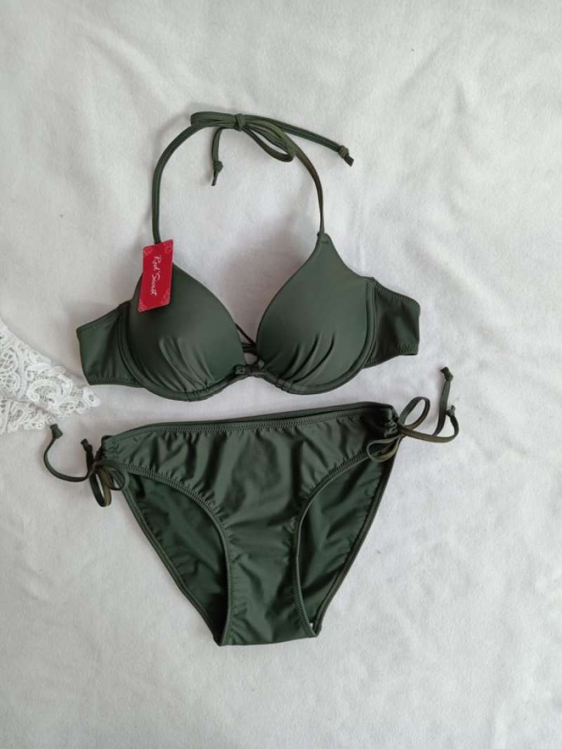 Jual Bk Rxt Hijau Tua Bikini Busa Push Up Dan Ada Kawat Di Seller Winter Cengkareng