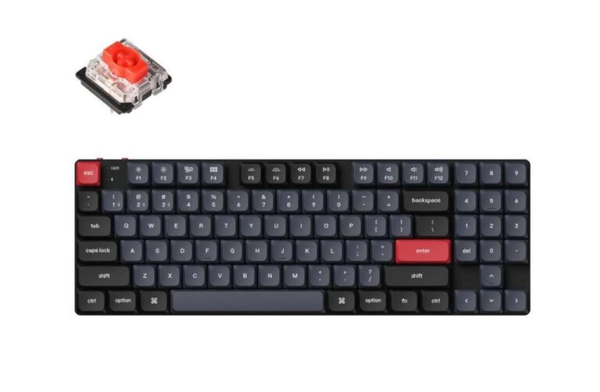Promo Keychron K Qmk Via Low File Gateron Hot Swapp Rgb Backlight Diskon Di Seller Lepimu