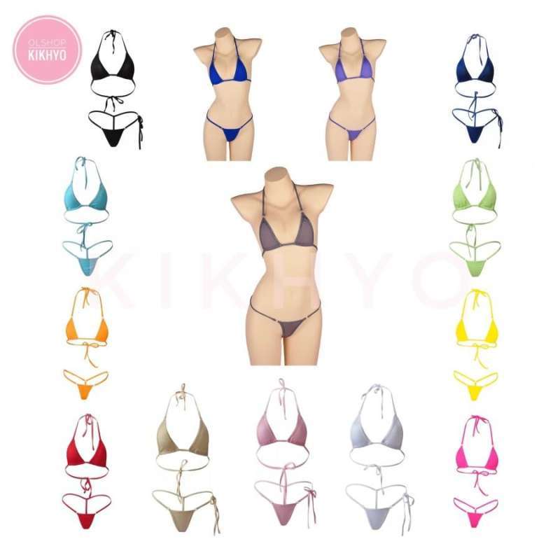 Jual Mini Bikini Bra Set Micro G String Sexy Lingerie Di Seller Kikhyo Jombang Kota
