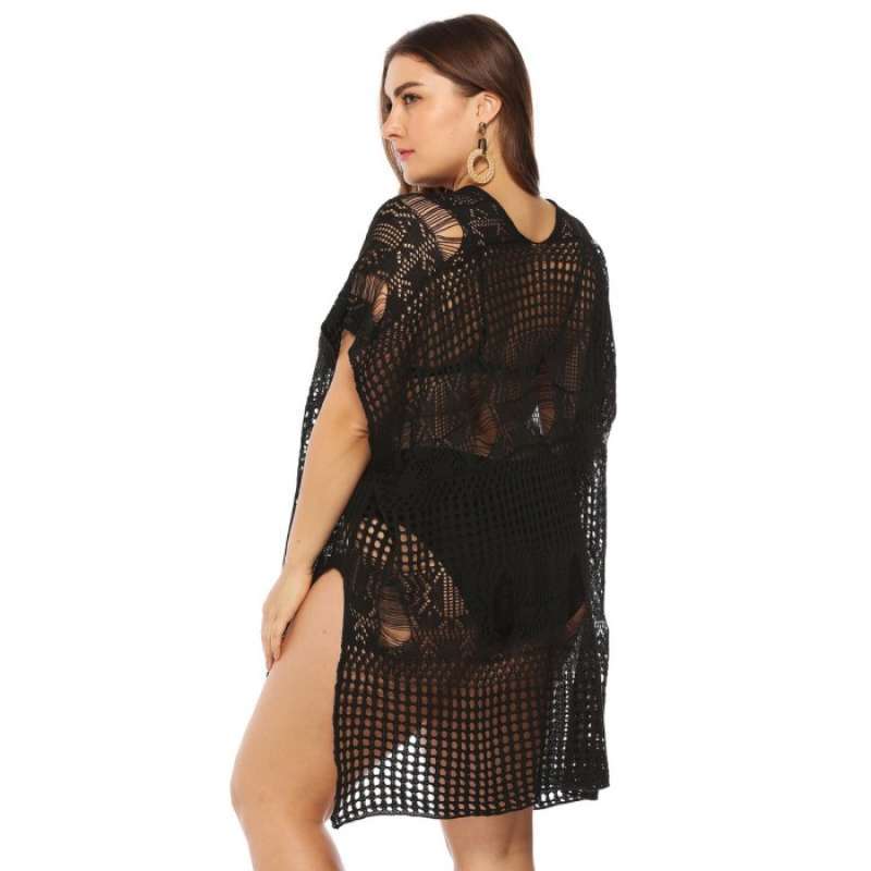 Jual Bikini Outer Wanita Jumbo Bsize Beach Robe Cover Dress Pantai Full