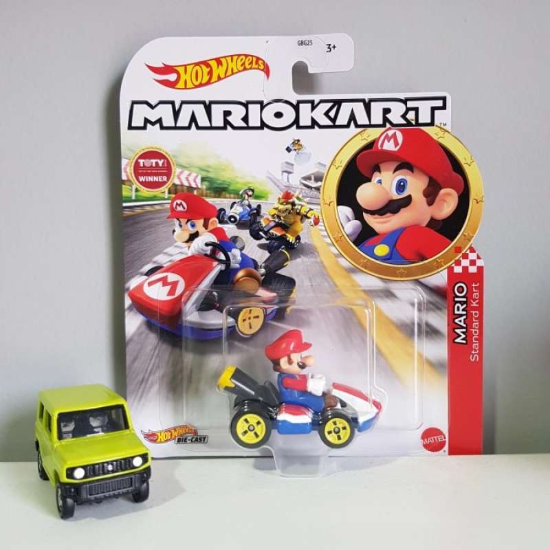 Promo HOT WHEELS MARIO KART MARIO STANDARD CARD HOTWHEELS MARIOKART Diskon Di Seller