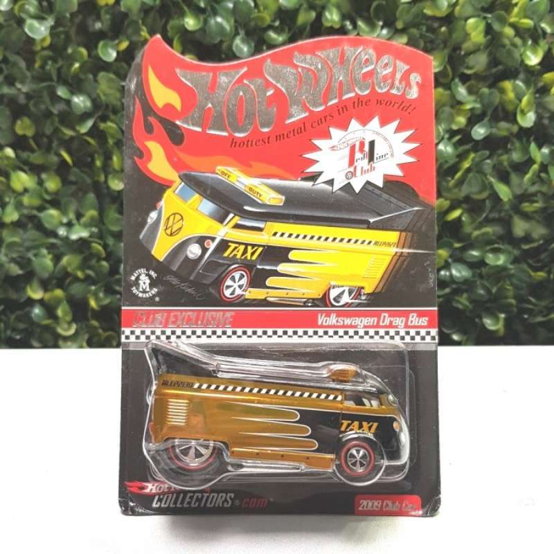 Promo Hot Wheels Drag Bus Rlc Club Exclusive Taxi Holo Digit Multicolor Diskon Di Seller