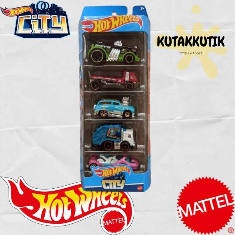 Jual Hot Wheels Gift Set Cars Pack Original Mattel Bisa Pilih Hw City Di Seller Kutakkutik