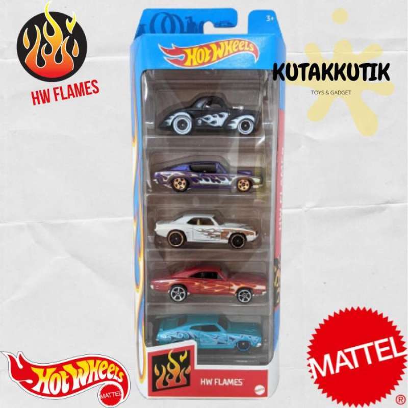 Jual Hot Wheels Gift Set Cars Pack Original Mattel Bisa Pilih HW Flames Di Seller KutakKutik
